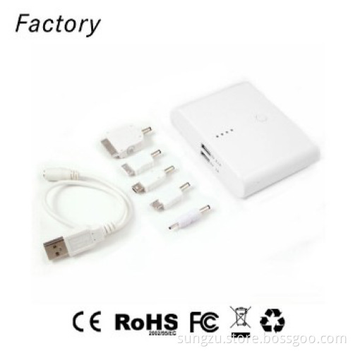 2A Portable Power Bank with 2 USB Power Bank